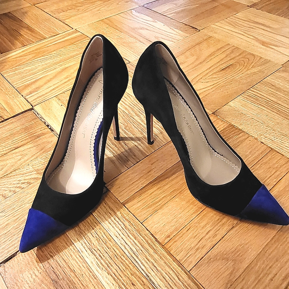 Blue/Black Stilleto Heel